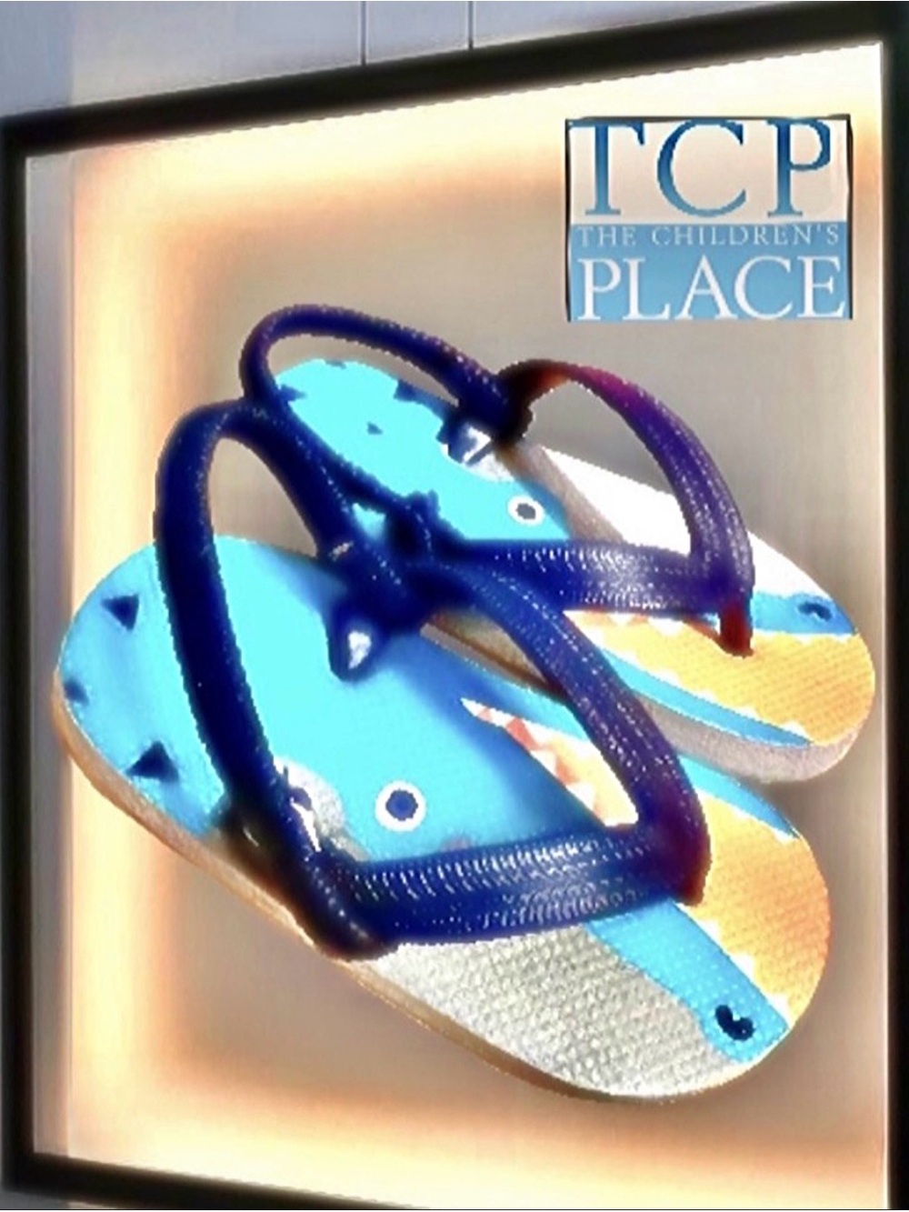 The Children's Place Flip Flops with Gator graphic